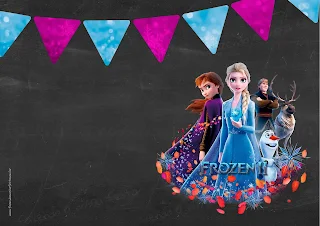 Frozen 2: Invitaciones para Imprimir Gratis.