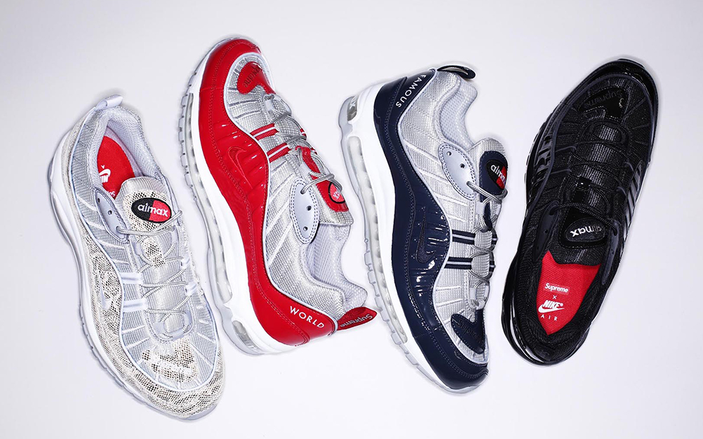 Supreme x Nike Air Max 98 Spring 2016 Release Date