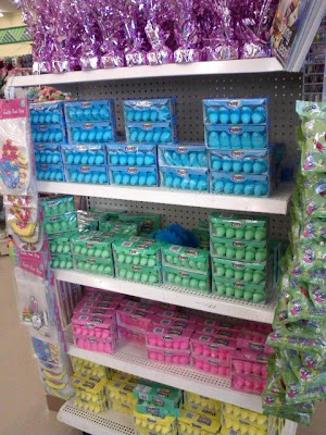 Marshmallow Peeps at Dollar Tree