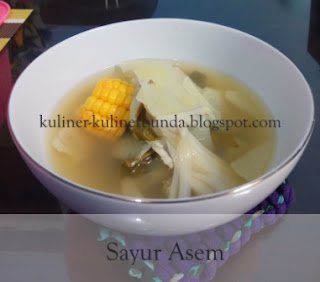 resep sayur ase, cara membuat sayur asem