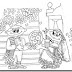 Dibujos para colorear falleros  Valencia