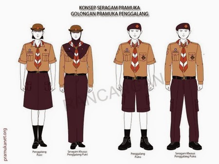 SERAGAM PRAMUKA  TERBARU HUMAS SMPIT Adzkia