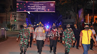 Wali Kota Tanjungbalai Bersama Forkopimda Pantau Pelaksanaan Ibadah Malam Natal di Sejumlah Gereja