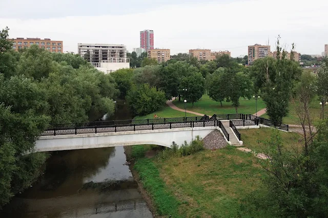 проспект Мира, парк «Акведук», река Яуза