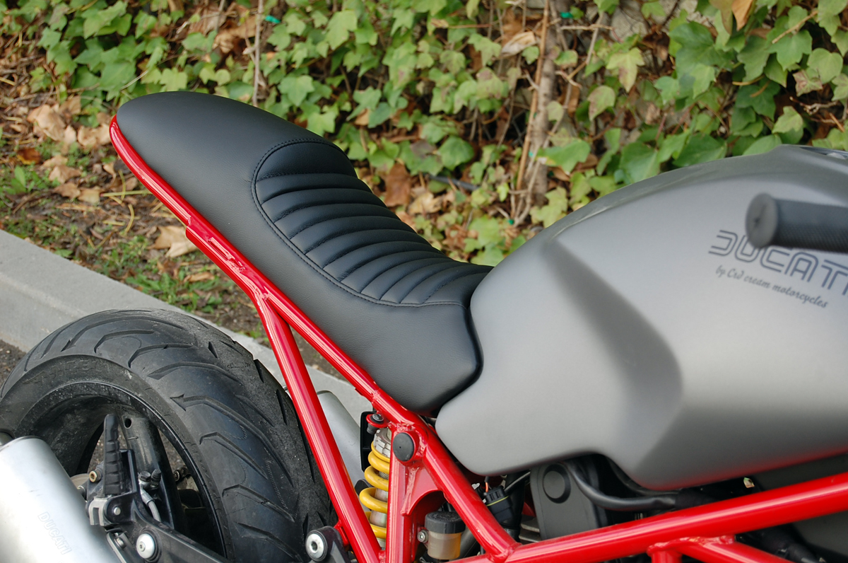 Ducati Monster 695 by Cafe Racer Dreams, work in progress. title=