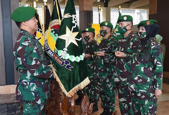 Kasad Pimpin Sertijab 9 Jabatan Pangkotama,  Asisten dan Kabalakpus TNI AD dan Laporan Korps Kenaikan Pangkat 56 Perwira Tinggi TNI AD