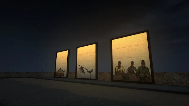 GTA San Andreas Art Work in LS East Beach