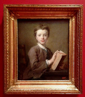 Perroneau, Boy with Book