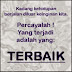 Dp bbm yang terjadi adalah yang terbaik