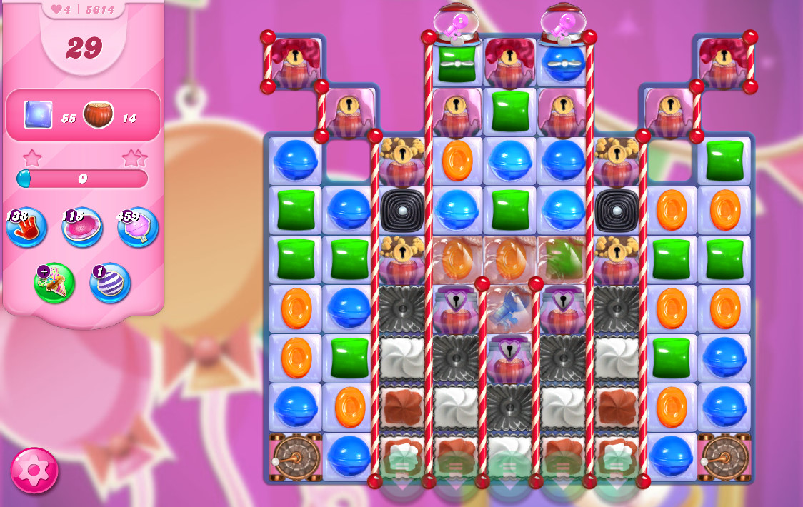 Candy Crush Saga level 5614