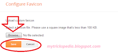 Add or Change Favicon on Blogger