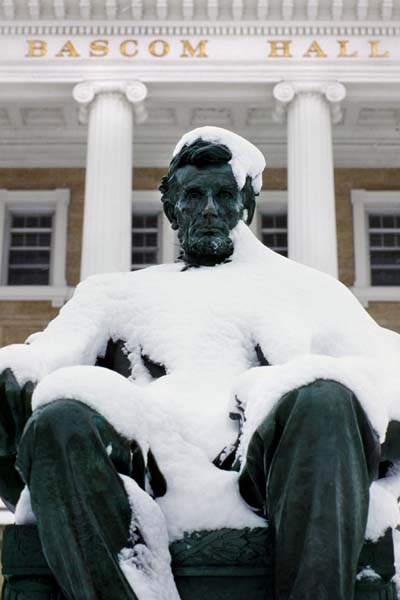 The Lincoln Statue At Bascom
