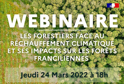 [COM ONF] Jeudi 24 mars Participez à la visio conférence sur la forêt face au changement climatique