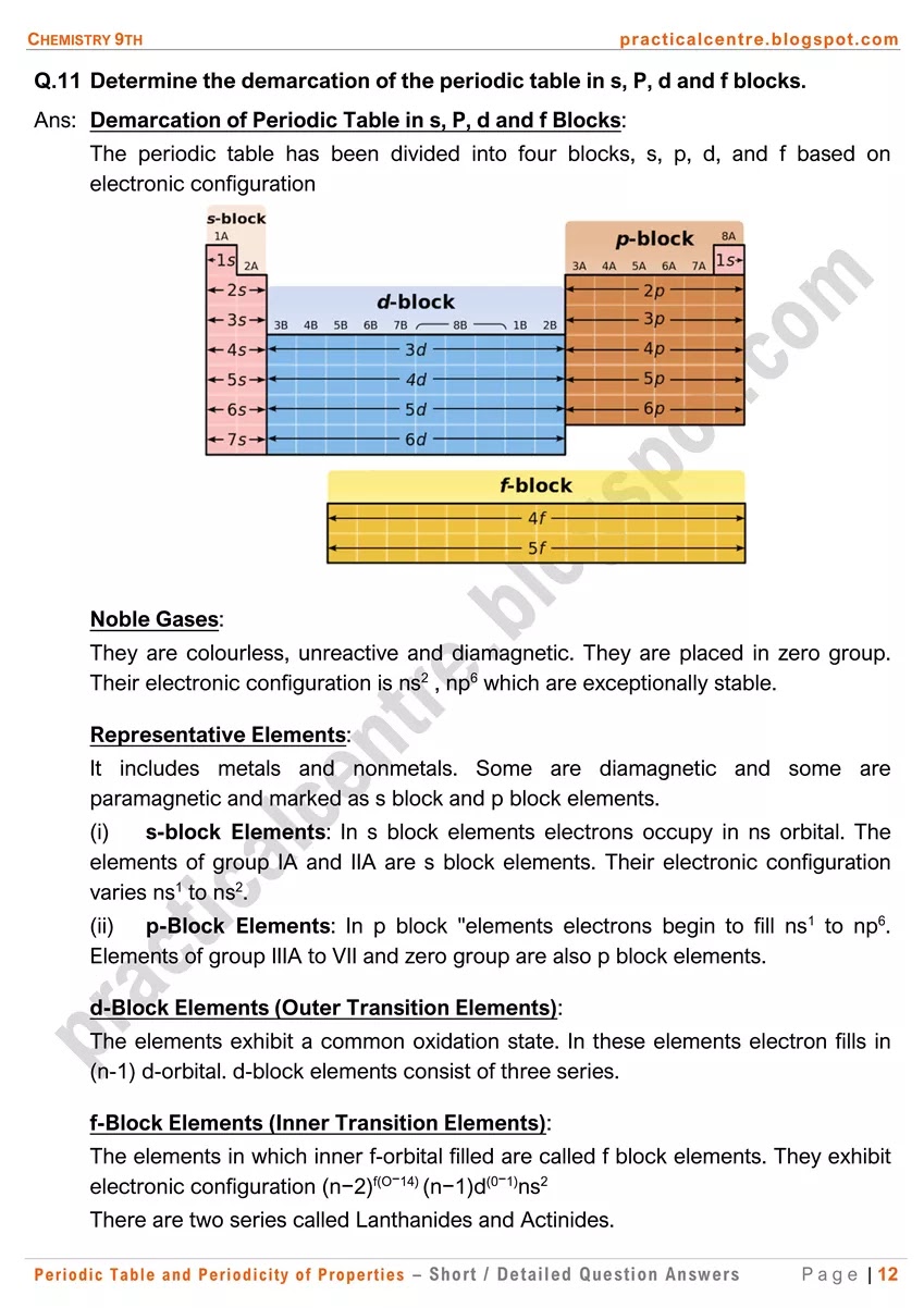 periodic-table-and-periodicity-of-properties-short-and-detailed-question-answers-12