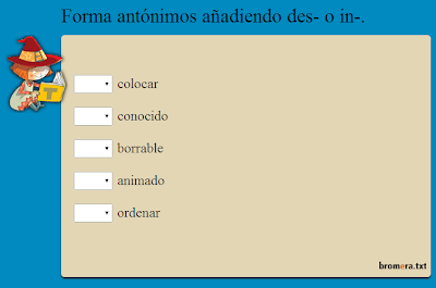 Resultado de imagen de prefijos in y des