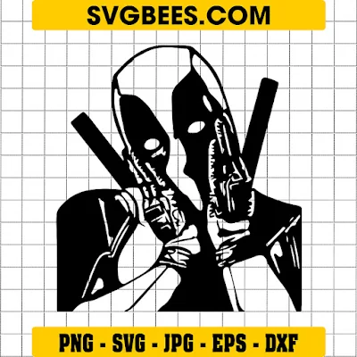 Deadpool Silhouette SVG