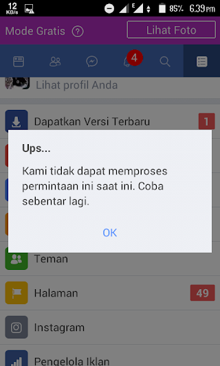 CARA MEMBUAT AKUN FB OVERLITE / LOADING 2019