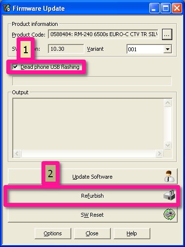 flash nokia mobile phones using usb connectivity cable