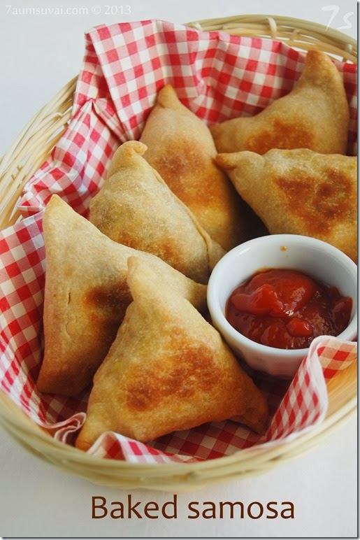 Baked samosa