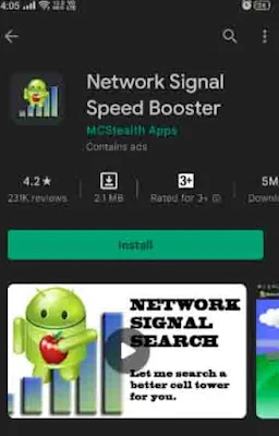 Network Signal Speed Booster