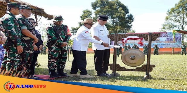 TMMD/N ke 120 Resmi dibuka Gubernur Mahyeldi Anaharullah