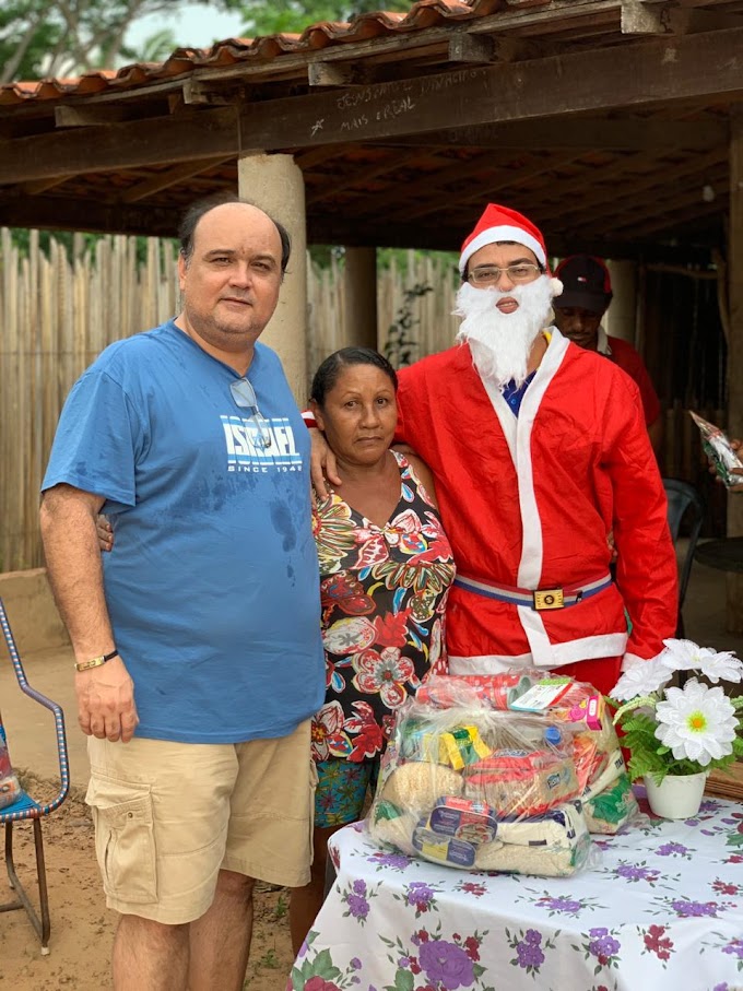 Fabilsom Barros realiza ação social de natal na zona rural de Bacabal!