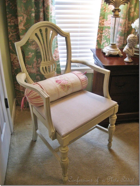 CONFESSIONS OF A PLATE ADDICT How to Give a Chair Country French Style...Before CONFESSIONS OF A PLATE ADDICT How to Give a Chair Country French Style...Before