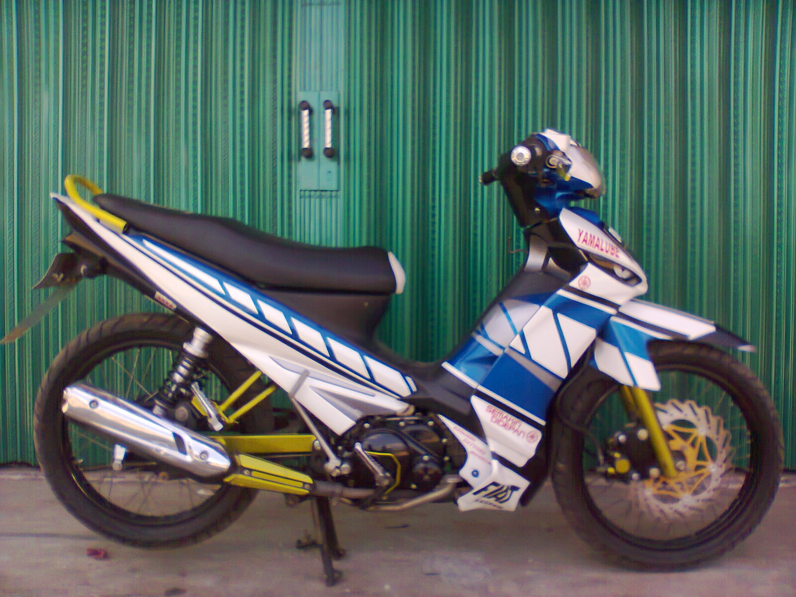 100 Modifikasi Motor Bebek Yamaha Vega Zr Terunik Kuroko Motor