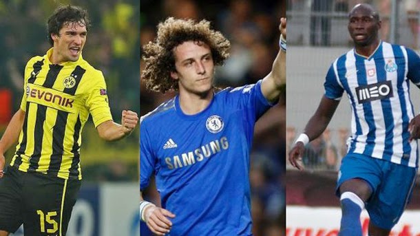 Hummels, David Luiz, Mangala, Vermaelen, Laporte o Schär son algunos de los futuribles