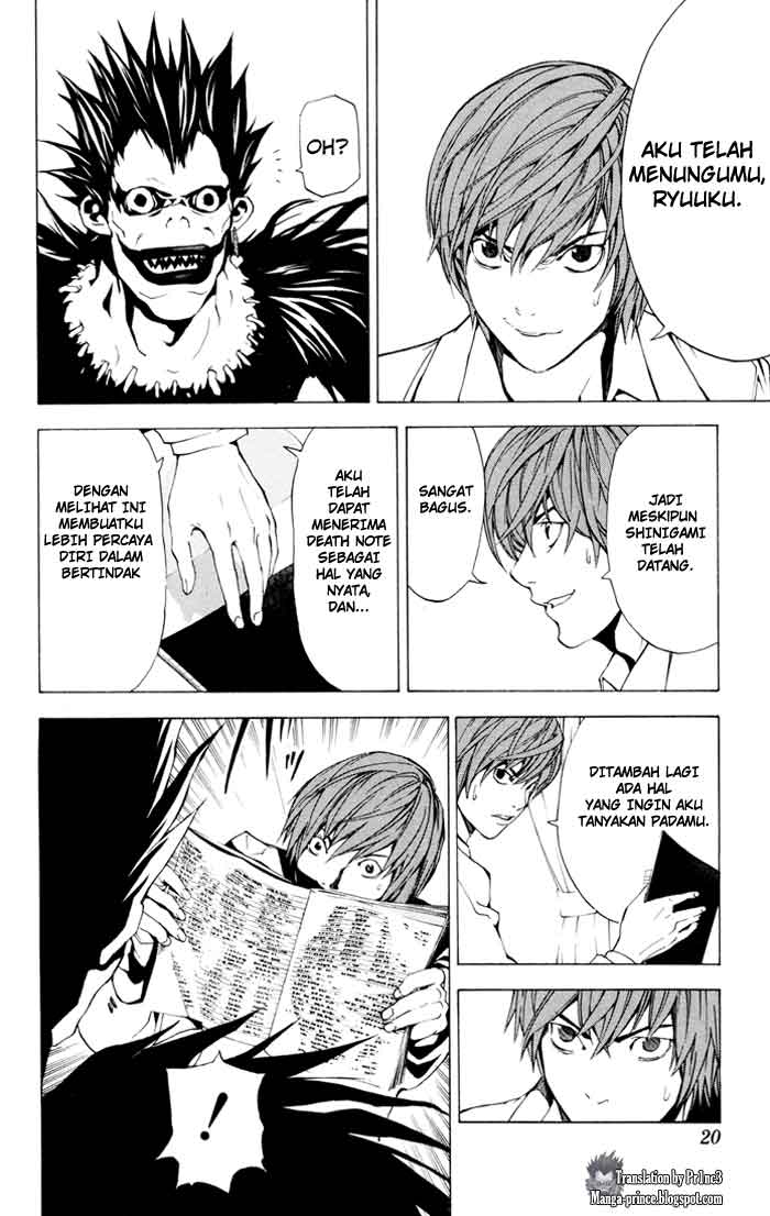 Baca Manga, Baca Komik, Death Note Chapter 1, Death Note 1 Bahasa Indonesia, Death Note 1 Online, Death Note 1 Indo