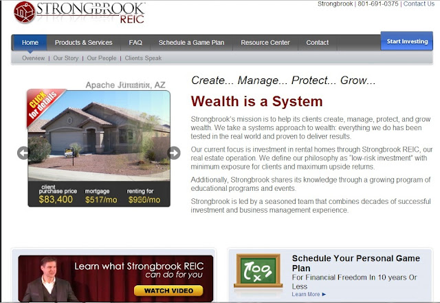 Strongbrook - Your Personal Game Plan For Financial Freedom