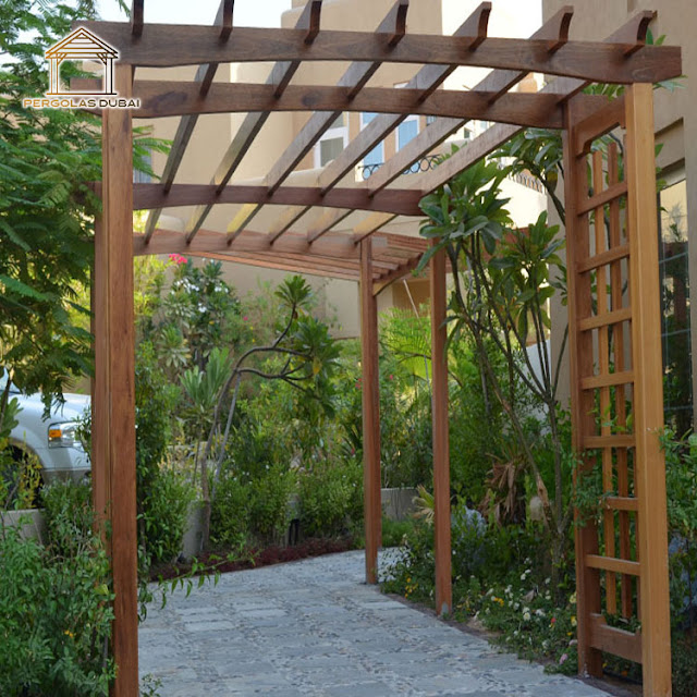 Garden Pergola in Villa Dubai