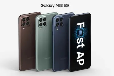 Samsung unveiled the Galaxy M33 5G (pictured) in global markets earlier this month