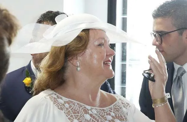 Gina Rinehart at the Furphy Marquee on Melbourne Cup Day at Flemington Racecourse, on November 6, 2018, in Melbourne, Australia. Photo by Scott Barbour/Getty Images