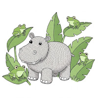 Hippo and Frogs