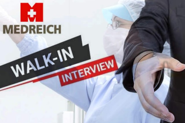 Medreich | Walk-in interview at Bangalore for RnD on 11 Oct 2019 | R&D Jobs