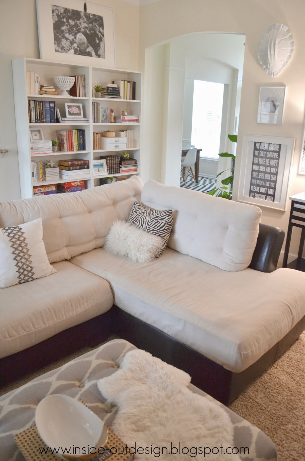 Inside Out Design Living Room Bookcases