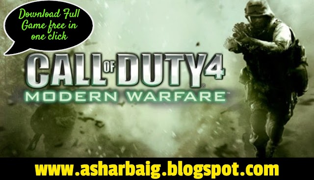 Call Of Duty 4 : Modern Warfare Free Download For PC Full Version | Call Of Duty: Modern Warfare Pc Free Download