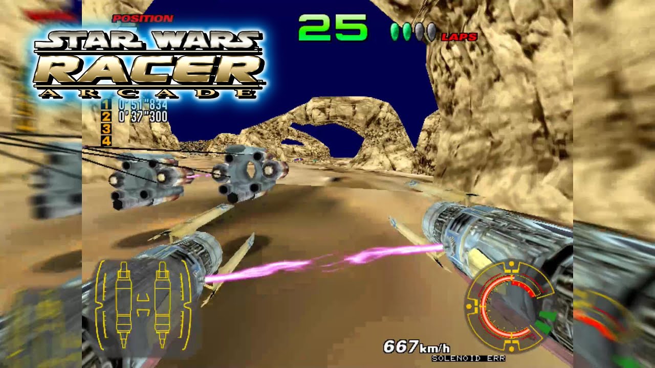 Star Wars Racer Arcade Rom Inmortal Games