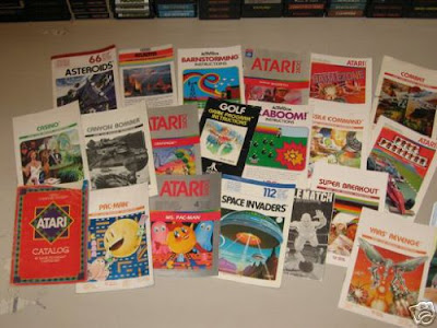 atari retro 2600 manuals books