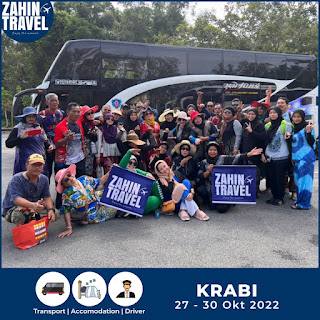 Percutian ke Krabi Thailand 4 Hari 3 Malam pada 27-30 Oktober