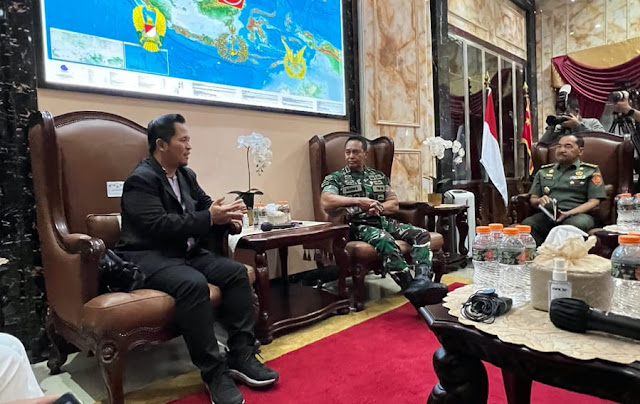 Panglima TNI Andika Perkasa Bahas Potensi Pelajar di Luar Negeri dan Geopolitik Internasional dengan PPI Dunia