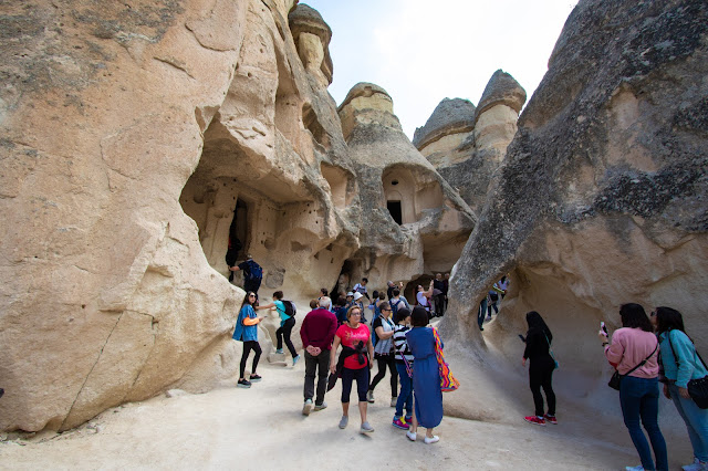 Camini delle fate a Pasabagi-Cappadocia