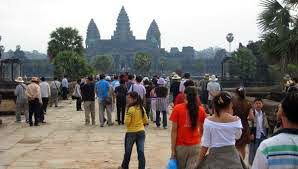 Les nombre des visiteurs aux Temple d'Angkor Wat