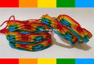 Friendship Bracelets, Five Color Rainbow