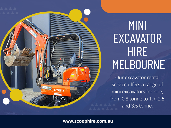 Mini Excavator Hire Melbourne