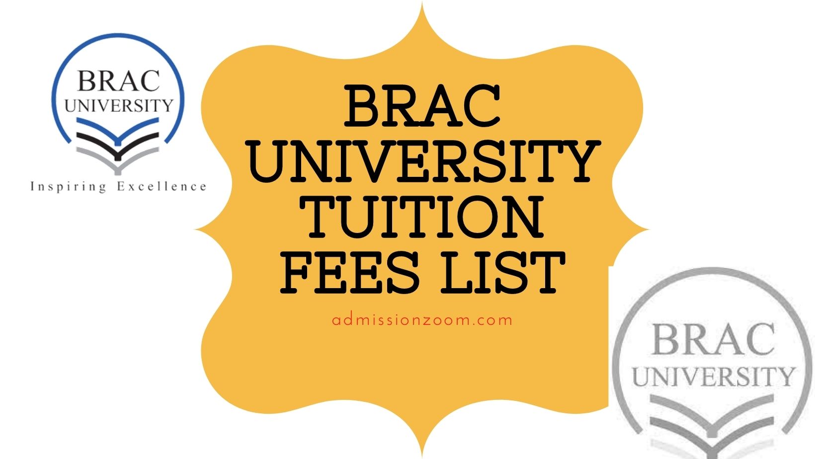 Brac University Tuition Fees List-