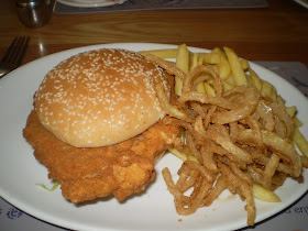 Crumbed Chicken Burger