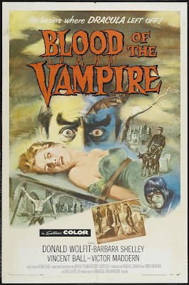 Blood of the Vampire (1958, UK) movie poster