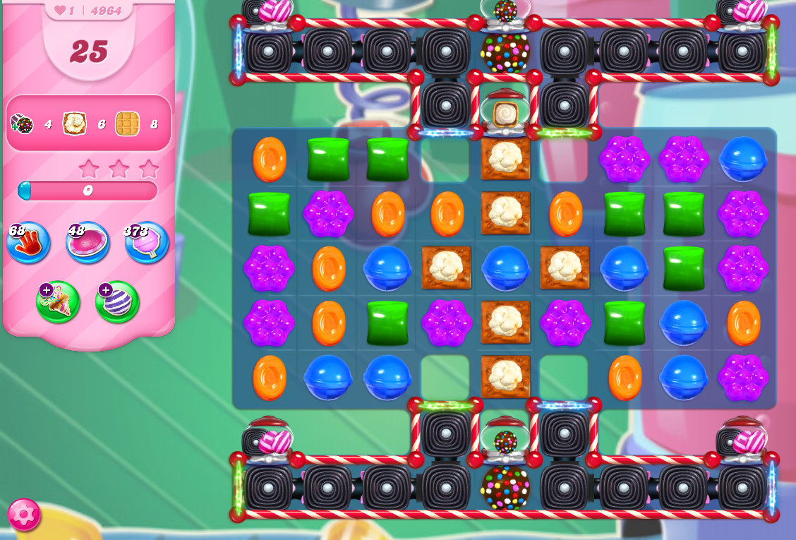 Candy Crush Saga level 4964